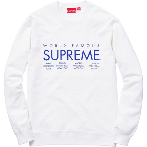 Supreme International Crewneck - Colorway