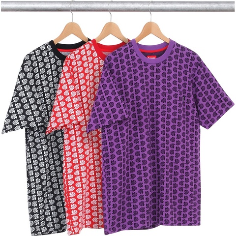 Supreme Jacquard Rose Pocket Tee