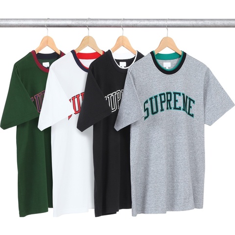 Supreme Arc Logo Double Ringer Top