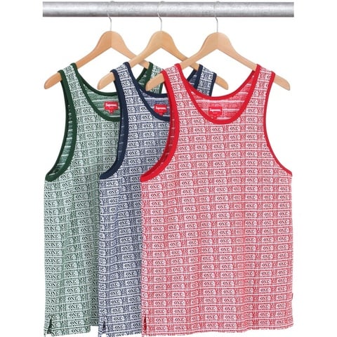 Supreme Jacquard Dollar Tank Top