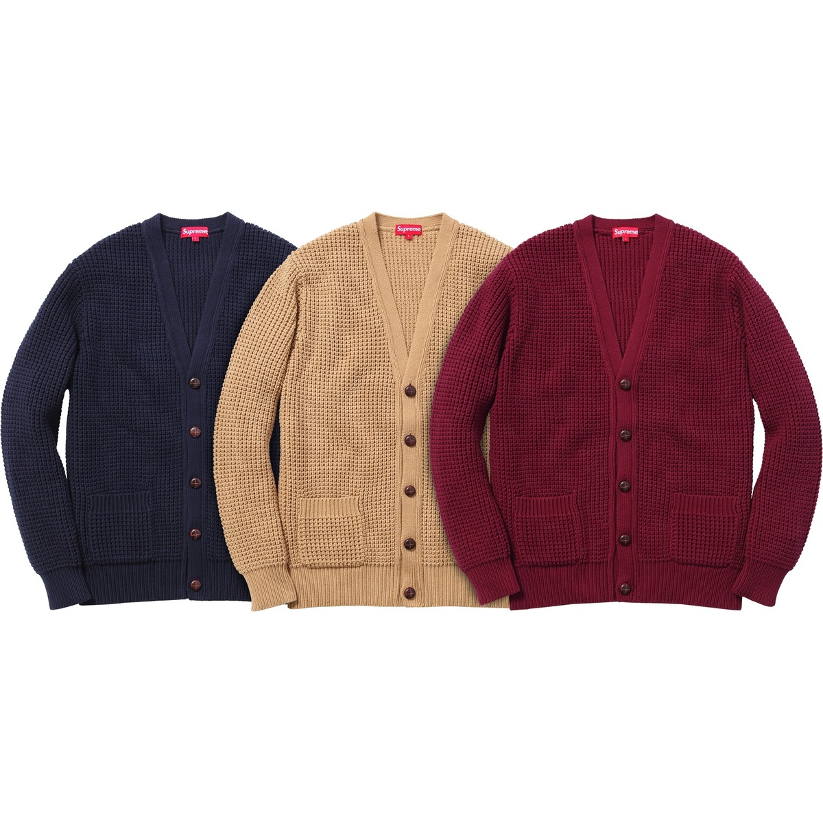 Waffle Cardigan - spring/summer 2015 - Supreme