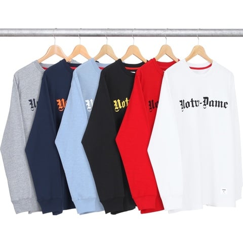 Supreme Notre Dame L/S Top