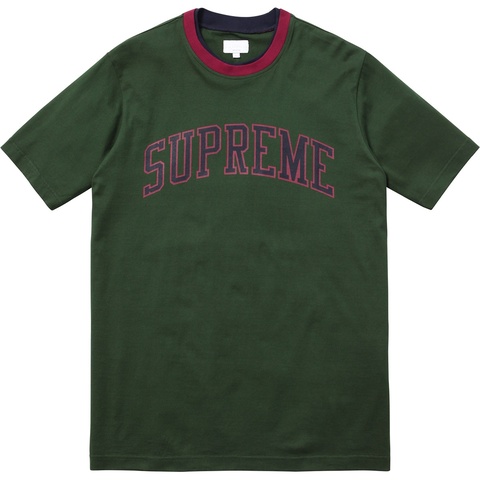 Supreme Arc Logo Double Ringer Top - Colorway