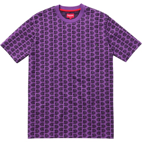 Supreme Jacquard Rose Pocket Tee - Colorway