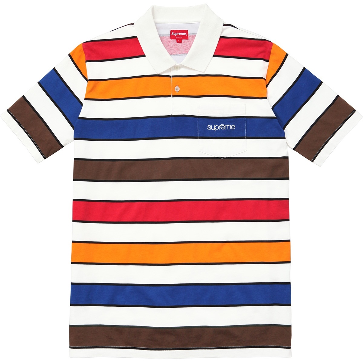 Supreme Classic Stripe Polo (SS15)