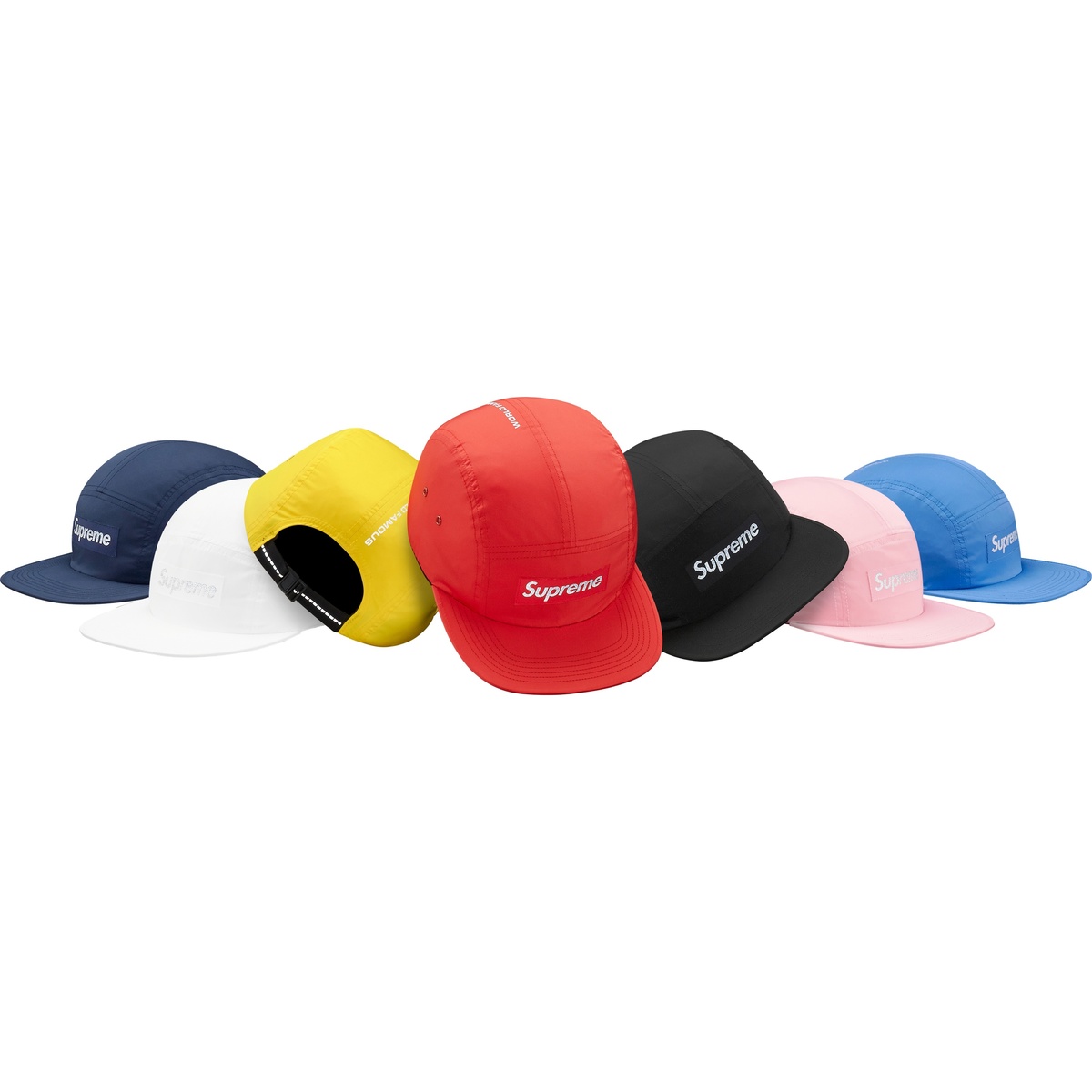 Supreme Printed 3M® Reflective Logo Camp Cap (spring/summer 2016)