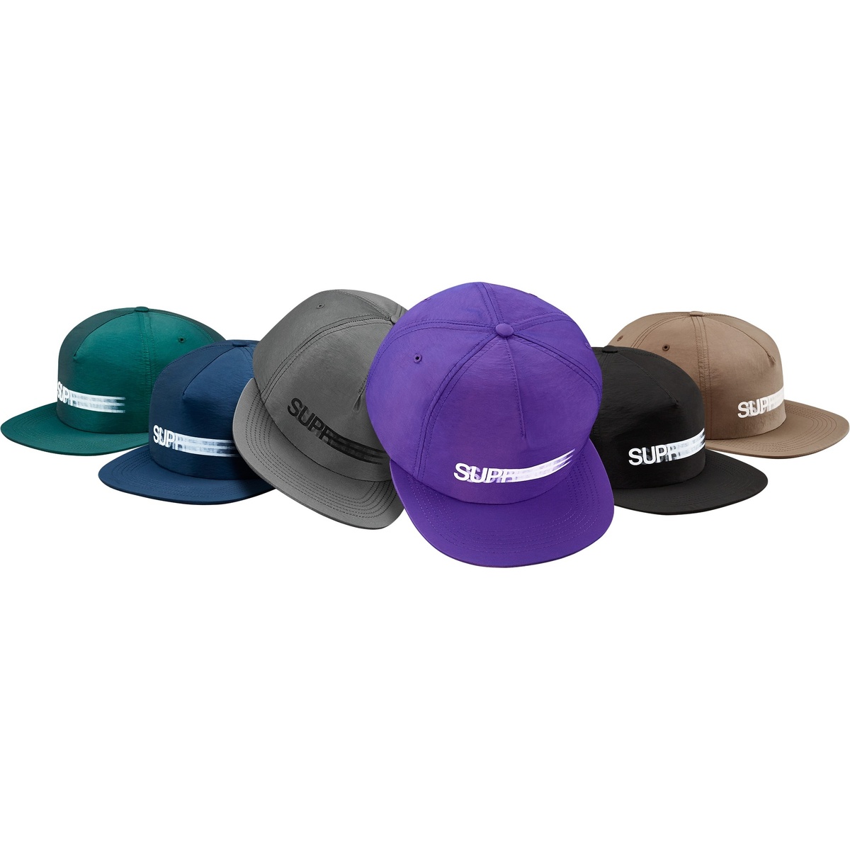 Supreme Motion Logo Iridescent 5-Panel (spring/summer 2016)