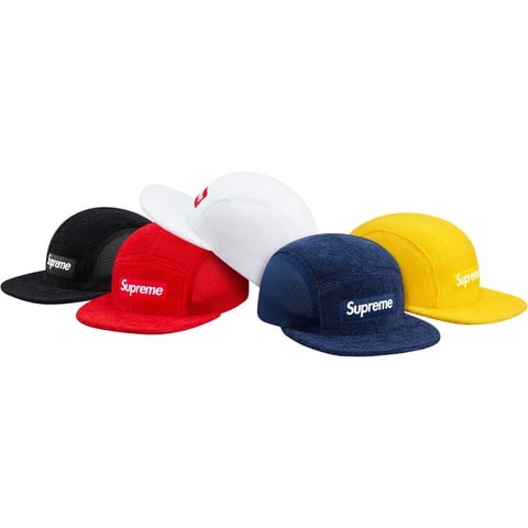 Supreme Terry Mesh Side Panel Camp Cap