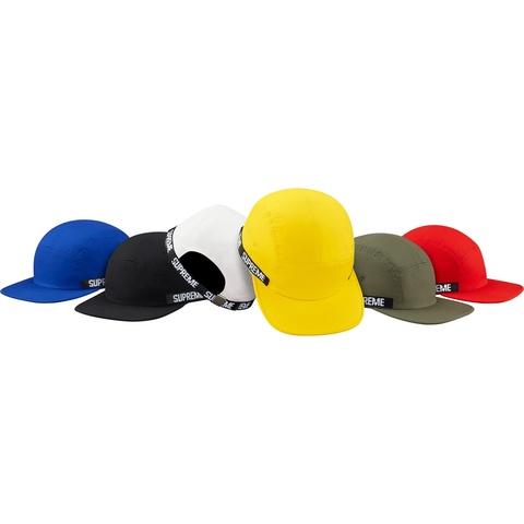 Supreme Logo Tape Strap Camp Cap