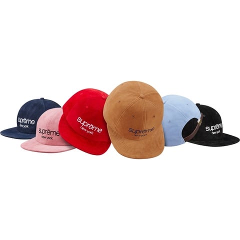 Supreme Suede Classic Logo 6-Panel