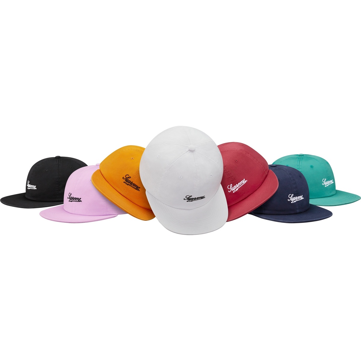 Supreme Script Logo Fitted 6-Panel (spring/summer 2016)