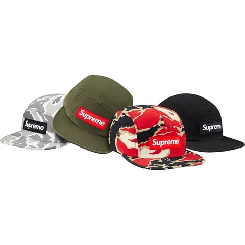 Supreme Tiger Camo Camp Cap