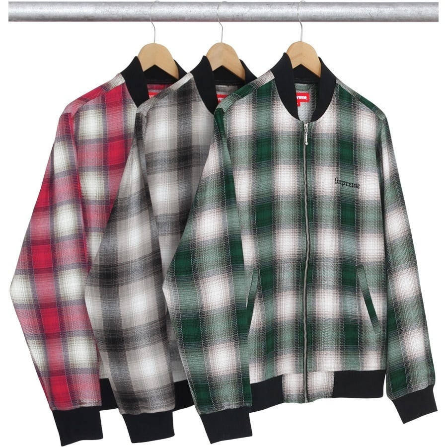 Shadow Plaid Bomber - spring/summer 2016 - SupremeCommunity