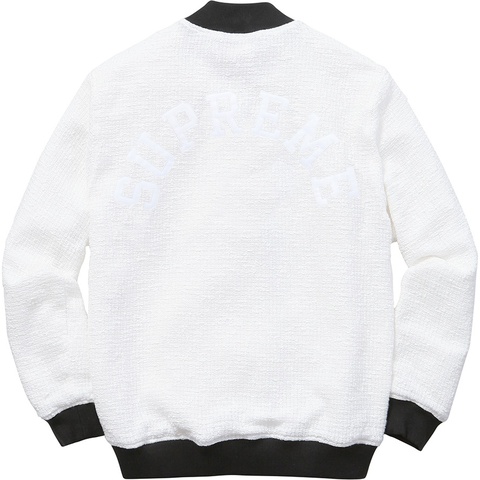 Supreme Bouclé Varsity Jacket - Colorway