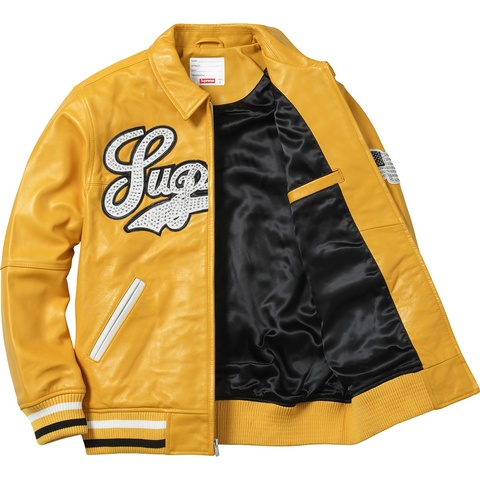 Supreme Uptown Studded Leather Varsity Jacket - Colorway