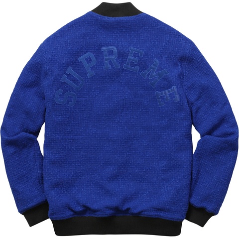 Supreme Bouclé Varsity Jacket - Colorway