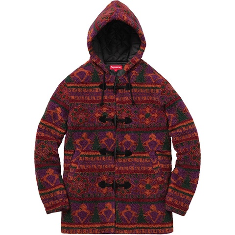 Supreme Sherpa Fleece Toggle Jacket - Colorway
