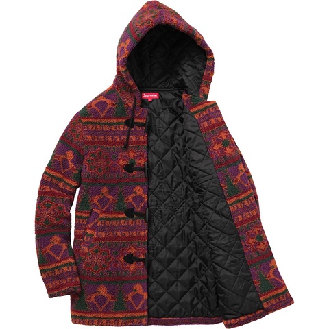 Supreme Sherpa Fleece Toggle Jacket - Colorway