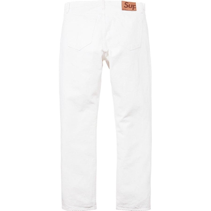 Supreme White Slim Jean (spring/summer 2016)