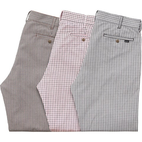 Supreme Mini Check Work Pant