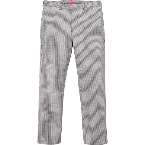Supreme Mini Check Work Pant - Colorway