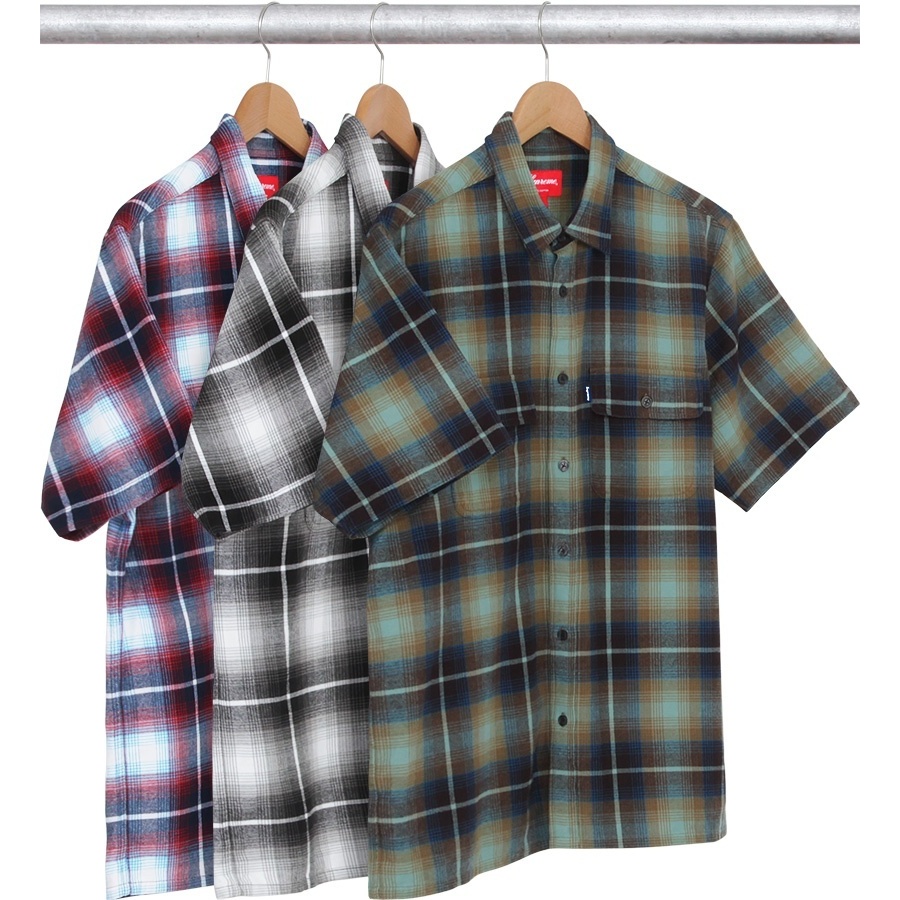 Supreme S/S Plaid Flannel Shirt (spring/summer 2016)