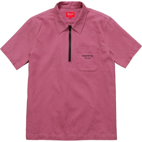 Supreme Twill Half Zip Shirt - Colorway