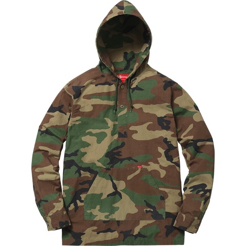 Supreme Hooded Ripstop Pullover Shirt - Colorway