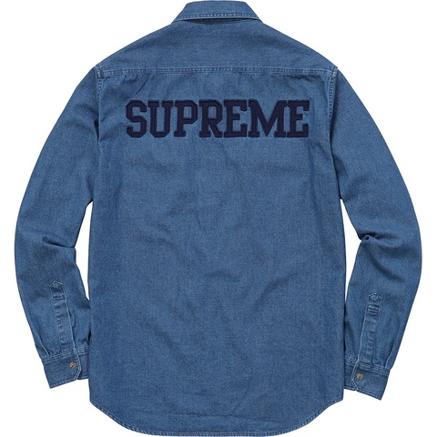 Supreme Denim Zip Shirt - Colorway