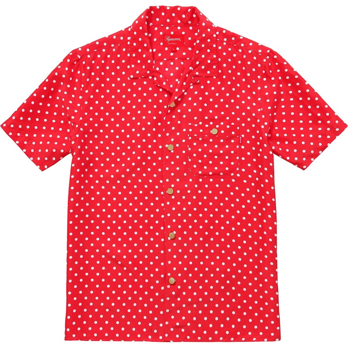 Supreme Polka Dot Silk Shirt (SS16)