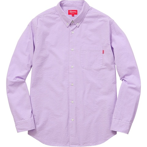 Supreme Tonal Seersucker Shirt - Colorway