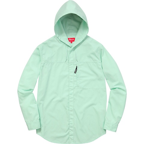 Supreme Hooded Snap Front Shirt - Colorway