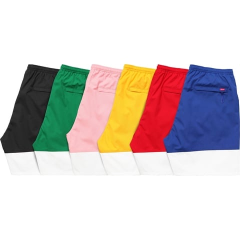 サイズS 未使用 Supreme 16SS Banner Water Short 68fa897fc15642c4b3f8eae947ef97