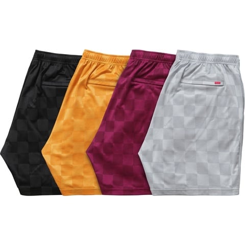 パンツ supreme checkered soccer shorts ec05263a69f44206b90beb7d44c53b