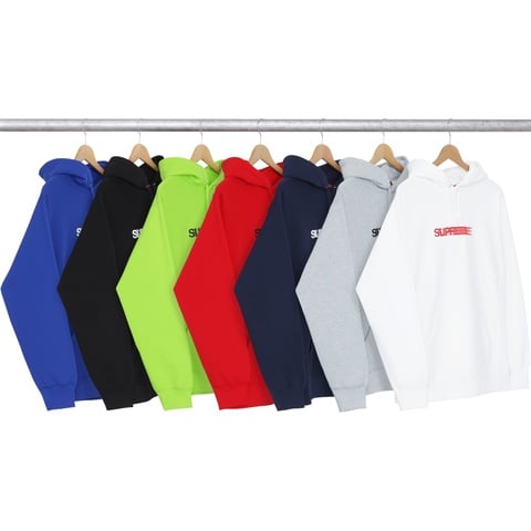 Burroughs Hooded Sweatshirt - spring/summer 2016 - Supreme