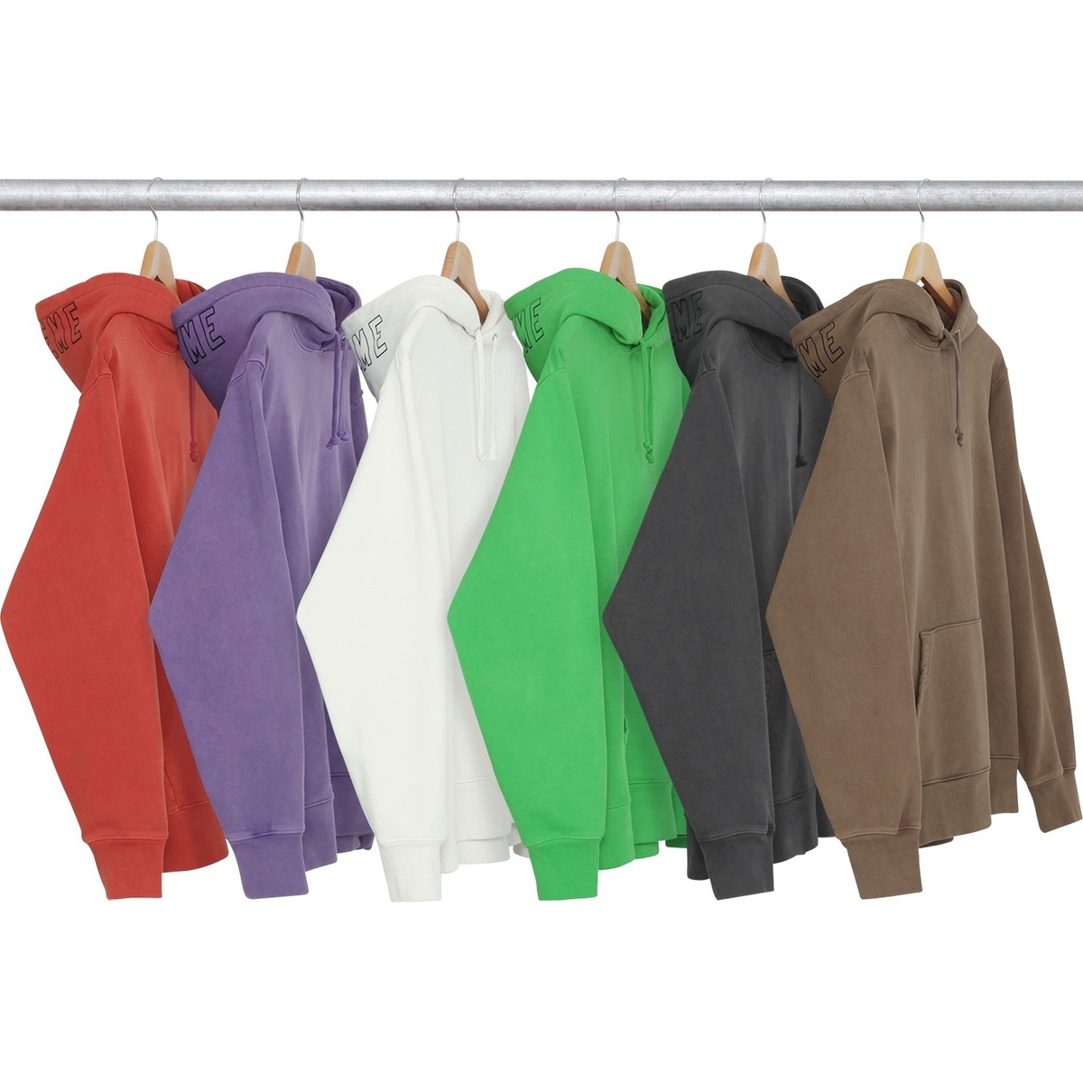 Supreme Overdyed Hooded Sweatshirt (spring/summer 2016)