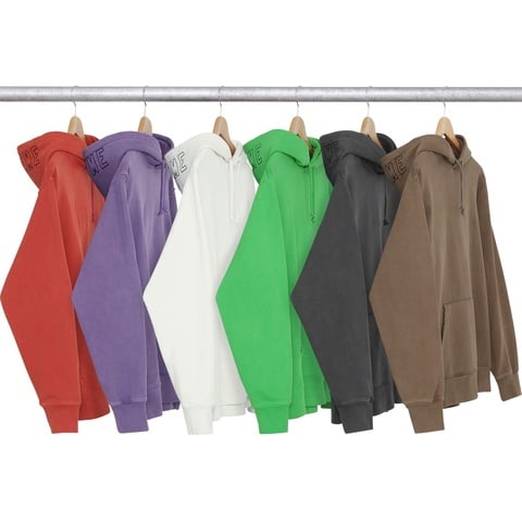 Supreme Overdyed Hooded Sweatshirt