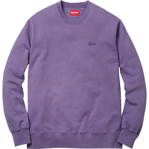 Supreme Embroidered Overdyed Crewneck  - Colorway