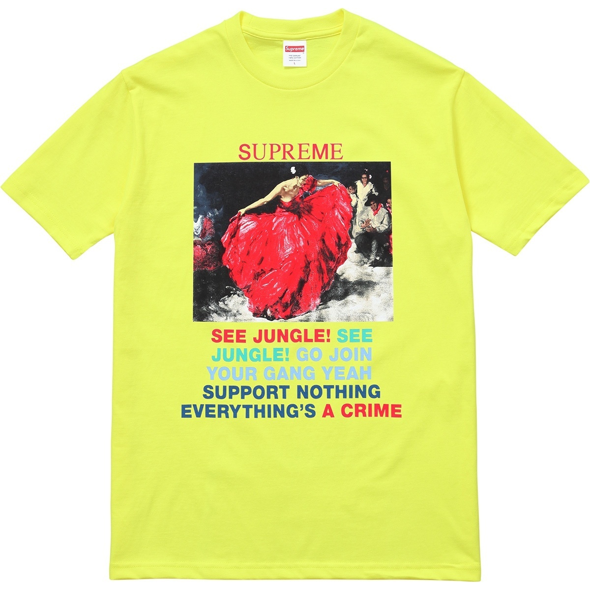 Supreme Dancer Tee (spring/summer 2016)