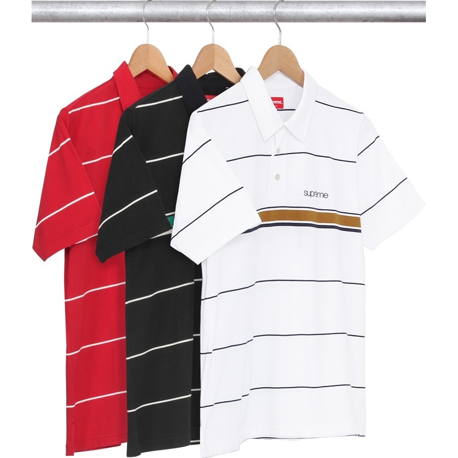 Supreme Striped Polo (spring/summer 2016)