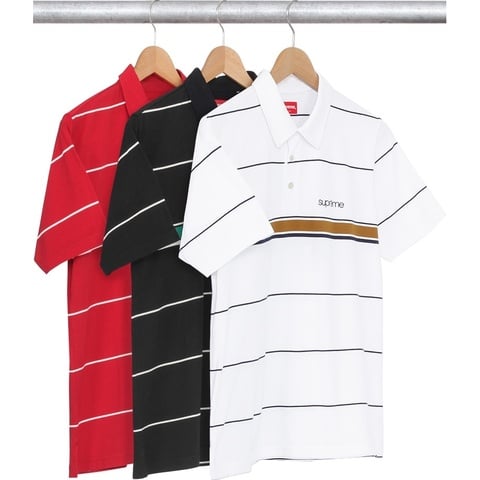 Supreme Striped Polo