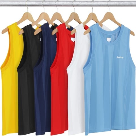 Supreme Mesh Stripe Tank Top