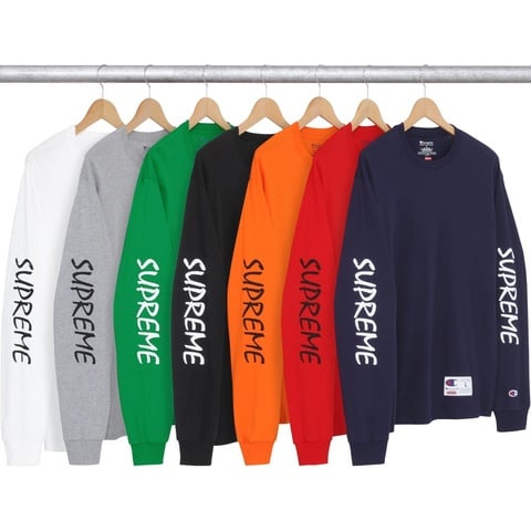 Striped Pique Crewneck - spring/summer 2016 - Supreme