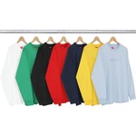 Supreme Tonal Embroidered L S Tee (SS16)