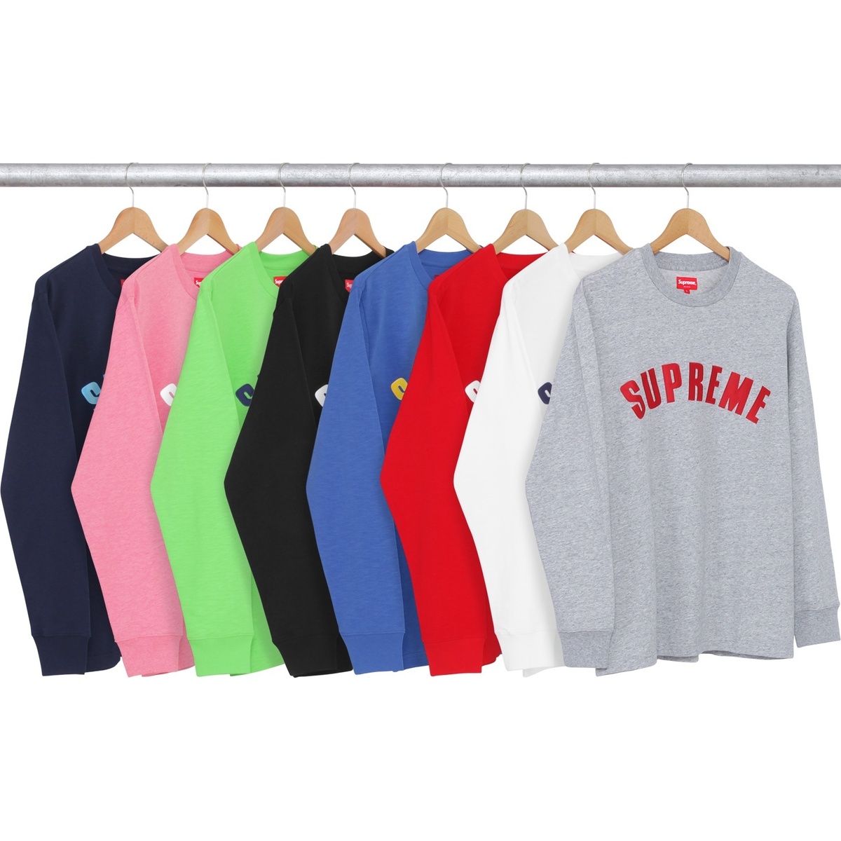 Arc Logo L/S Top - spring/summer 2016 - SupremeCommunity
