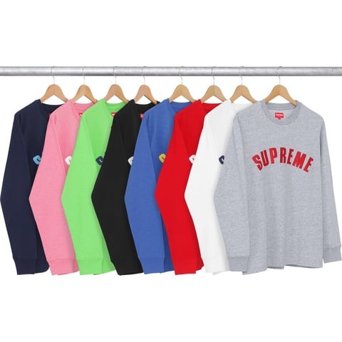 Arc Logo L/S Top - spring/summer 2016 - Supreme