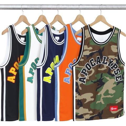 Apocalypse Basketball Jersey - spring/summer 2016 - Supreme