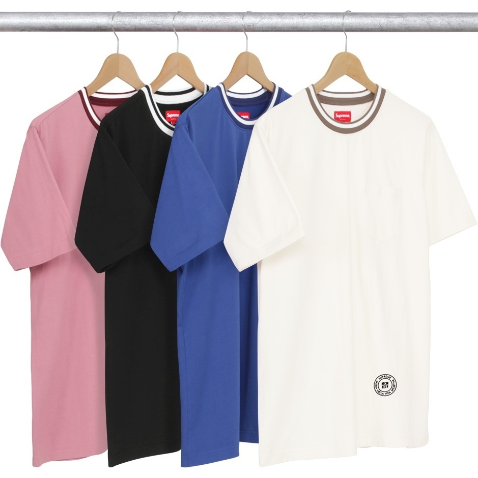 Supreme Rib Pocket Tee (spring/summer 2016)