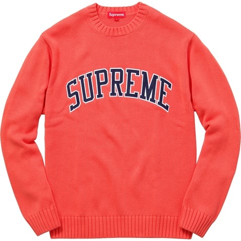 Tackle Twill Sweater - spring/summer 2016 - Supreme