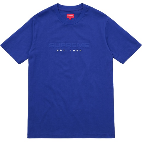 Supreme Debossed Tee - Colorway